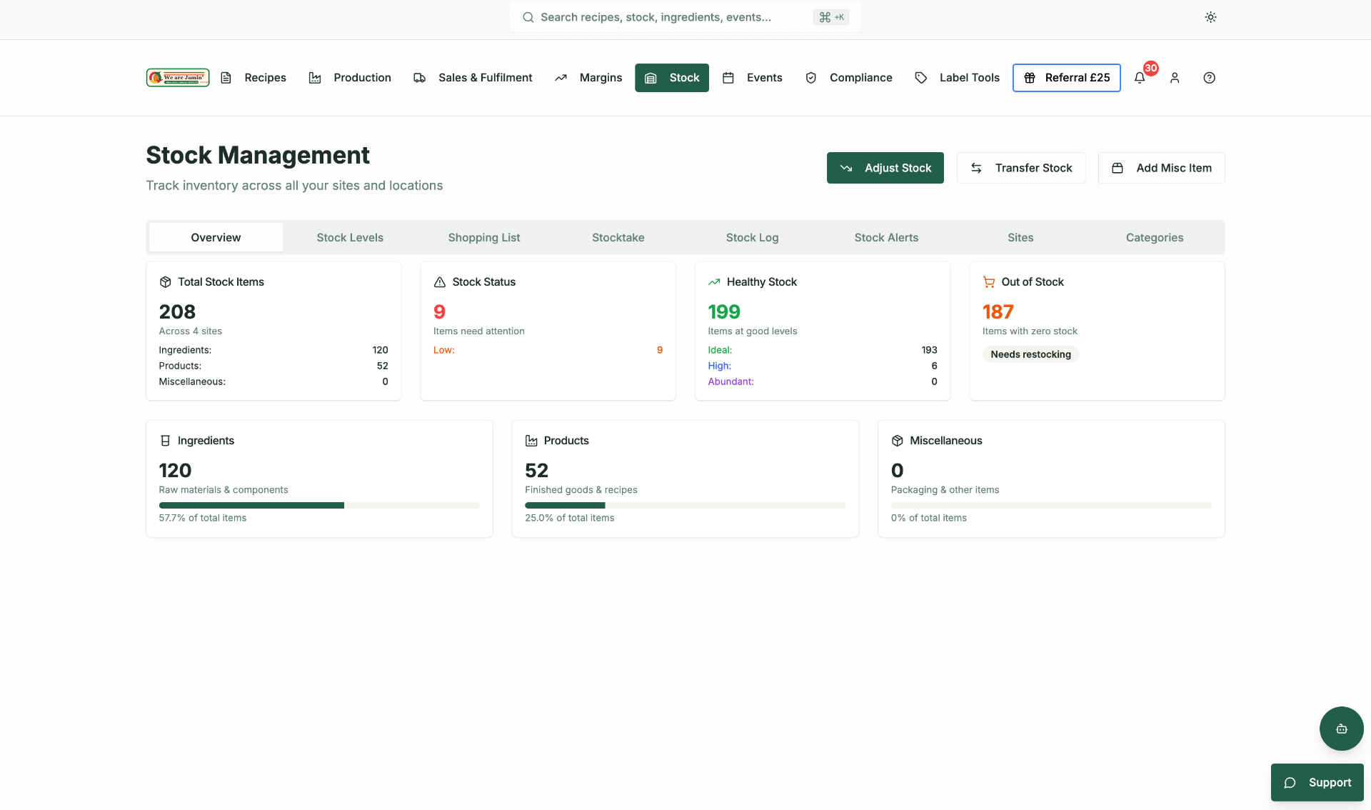 BatchBoost - Food Production Management Software | Recipe Costing ...